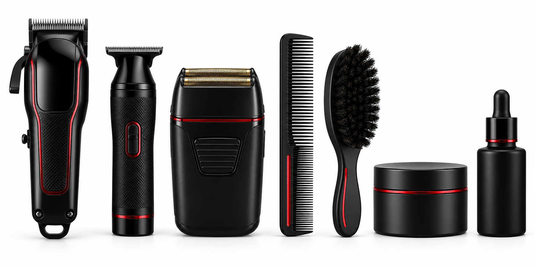 MTB barber equipment lineup